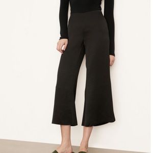 NWT Vince Satin Wide Flare Pant